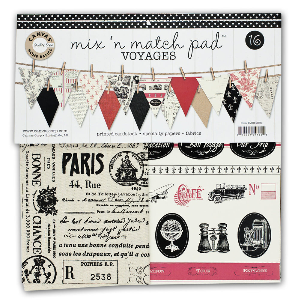 Mix & Match Pad - Voyages