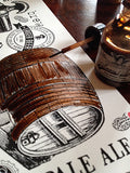 Vino and Ale: Brew Labels on Ivory Paper
