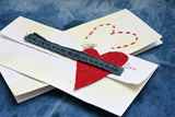 Cards and Envelopes - Ivory Skinny Cards #10