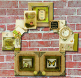 Stretched Burlap - 2 x 2