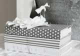 Grey and Ivory Mini Dot Rev Paper