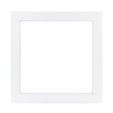 12x12 Wood Frame - White