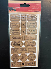 7Gypsies - Apothecary Labels - CHEMISTRY