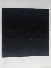 12x12 Handmade Paper - Embossed Black Snake