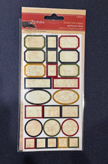 7gypsies - Apothecary Labels - PRIMITIVE NAKED - Mini Stickers