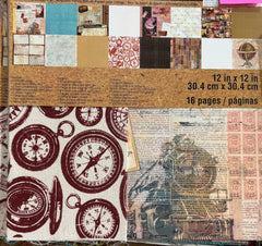 Mix and Match Pad: Vintage Travel
