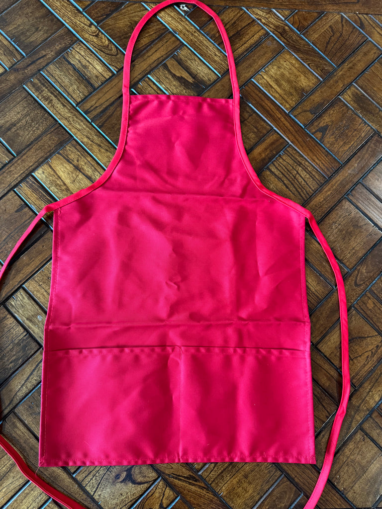 Red Jr. Chef's Apron - Youth