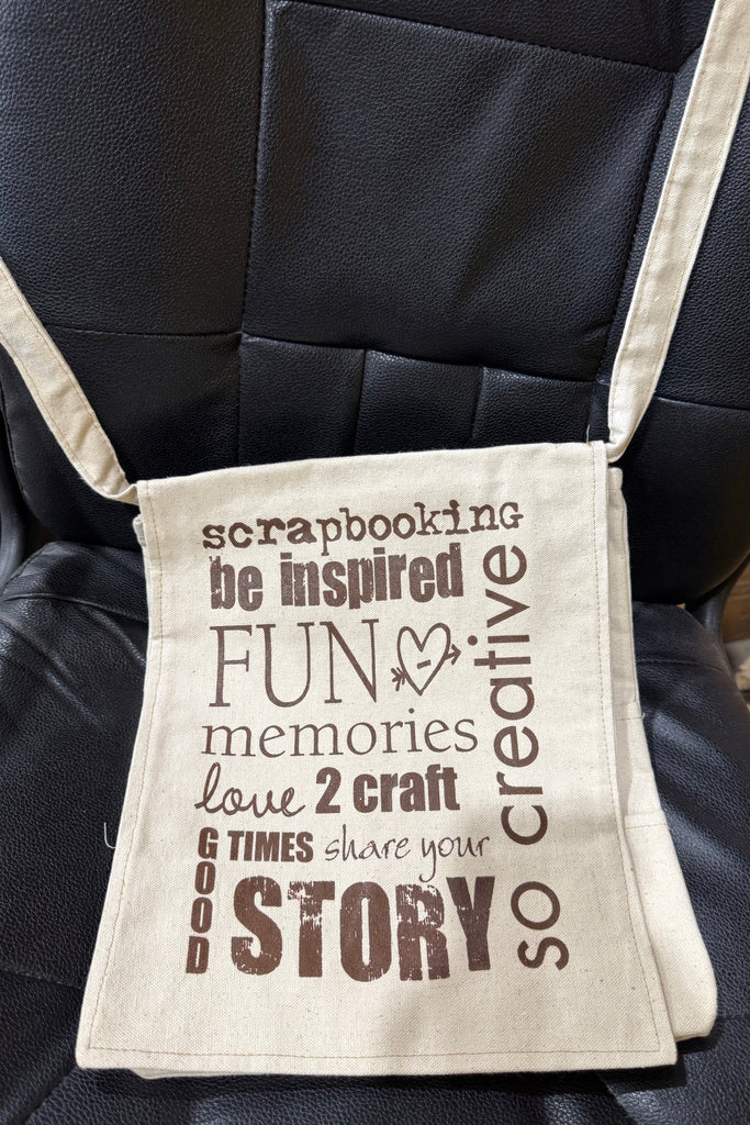 Scrapbooking Canvas Bag