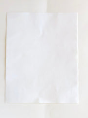 8.5x11 Handmade Paper - Ivory Handmade