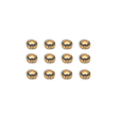 7gypsies Studs: Dome: Antique Brass