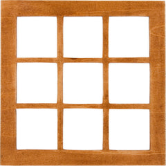 7gypsies 8x8 Shadowbox Insert: Squares: Stained Wood