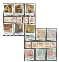 7gypsies Gypsy Moments: 12X12 Poses and Reflections Paper