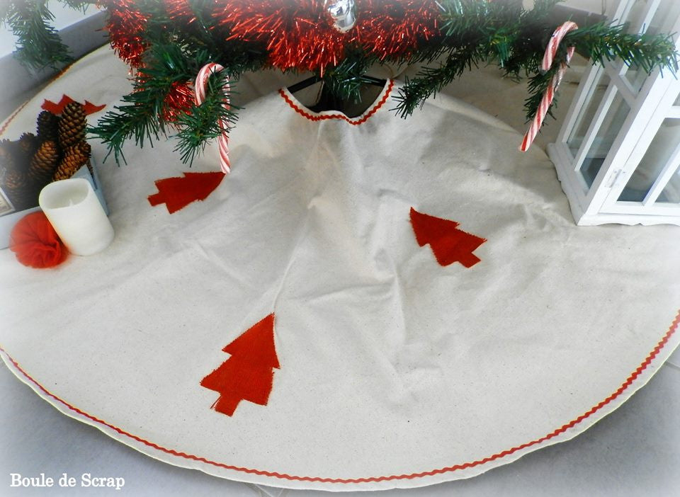 Canvas Tree Skirt