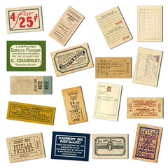 7gypsies Mini Ephemera - Receipts