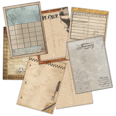 7gypsies Journal Pages: Vintage  Travel