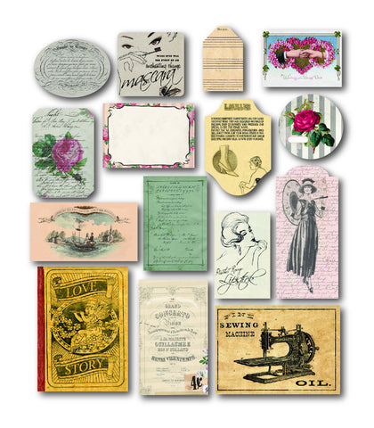 7gypsies Mini Ephemera - Lady Like