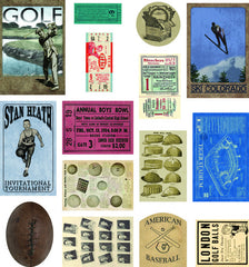 7gypsies Mini Ephemera - Vintage Varsity