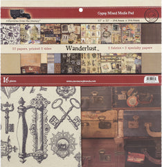 7gypsies Gypsy Mixed Media Pad - Wanderlust