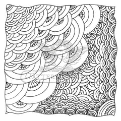 Tattered Tangles Paper: Swirls