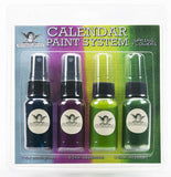 Tattered Angels Calendar Kit Paint System Spring Flowers