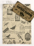 7gypsies Vintage Canvas Banner - Birds