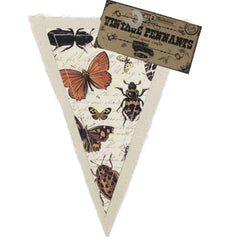 7gypsies Vintage Pennant - Butterflies