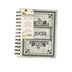 Architextures™ Vintage Spiral Book - 5"X7" Ledger