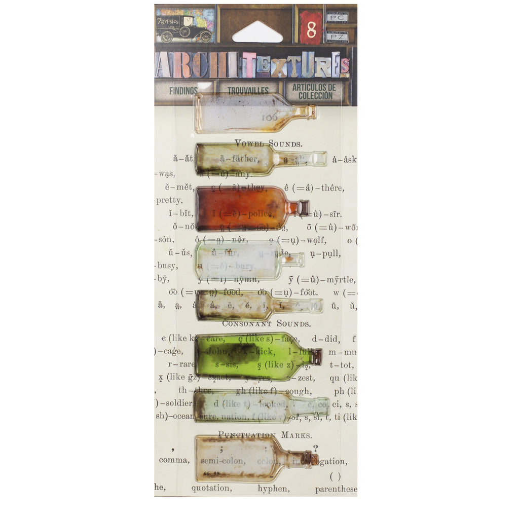 Architextures™ Findings - Found Glass Bottles Collection