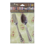 Architextures™ Treasures - Tarnished Fork & Spoon
