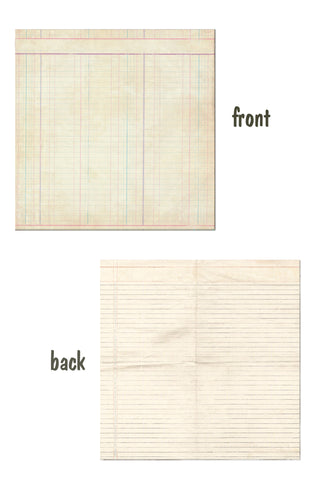 Architextures™ 12x12 Paper - Ledger Paper