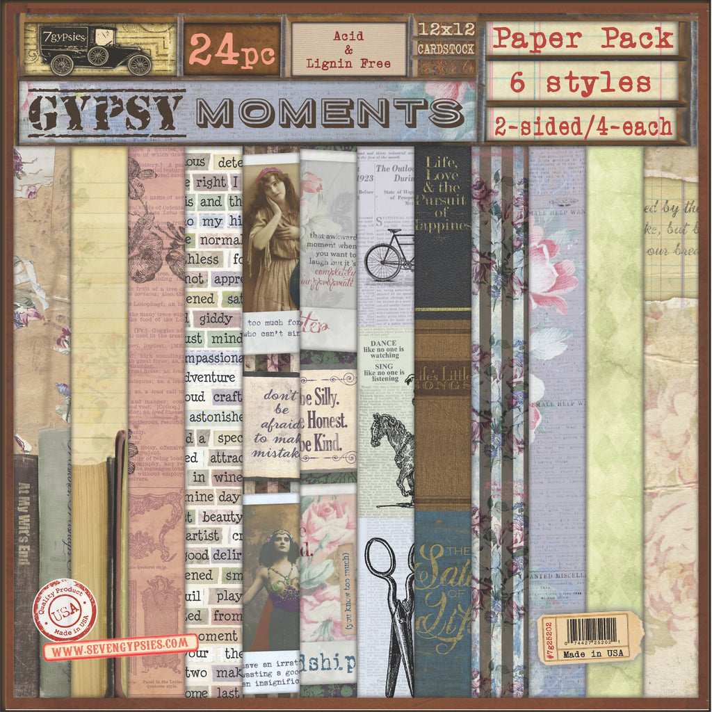 7gypsies Gypsy Paper Pack Collection - Gypsy Moments