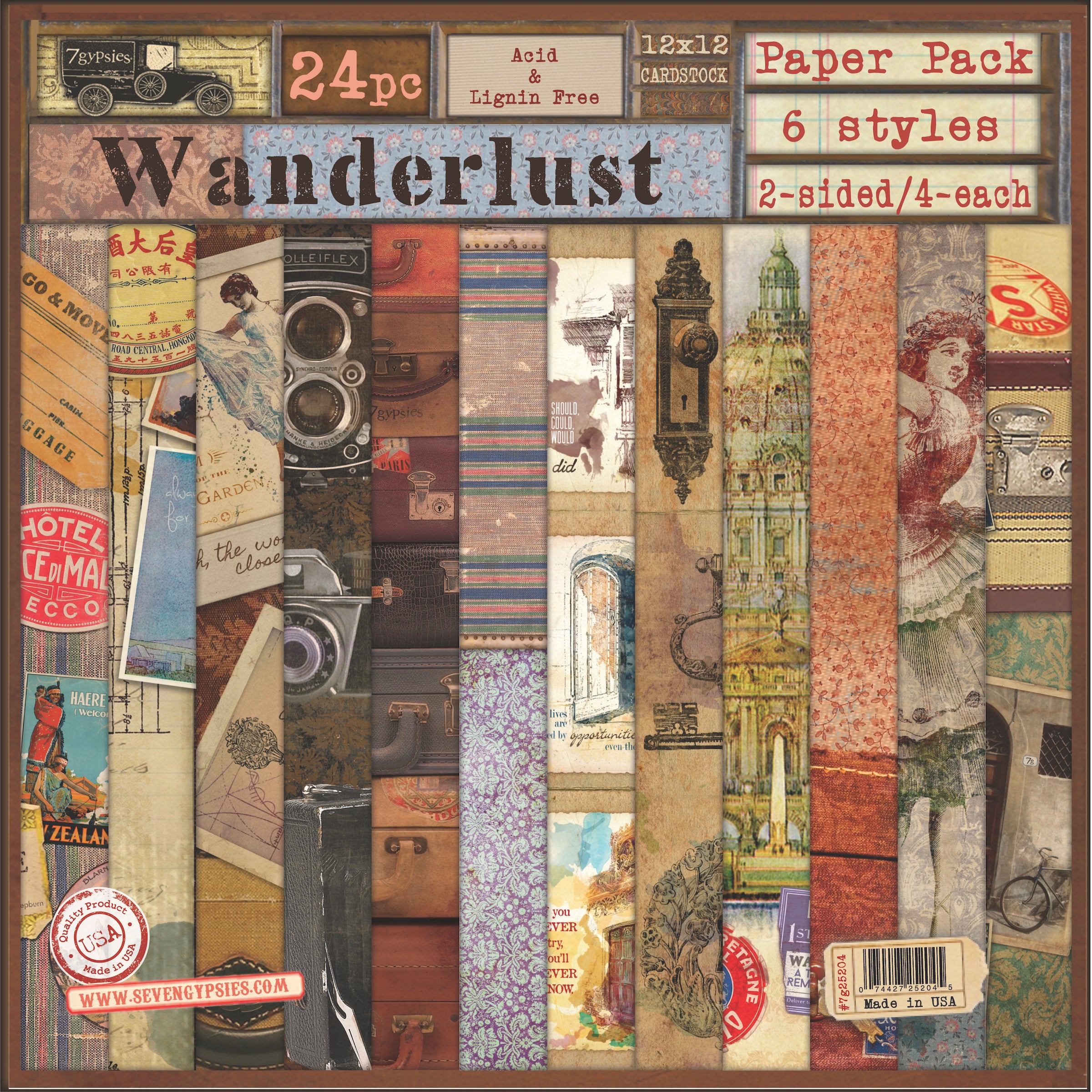 スーパーセール 7gypsies: Paper 1320LLC – Pads Paper & コレクション