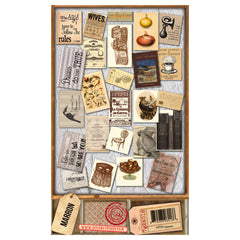 Architextures™ Salvage Ephemera - Marron  (25pc)