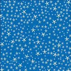 Royal Blue and White Flakes Rev Paper