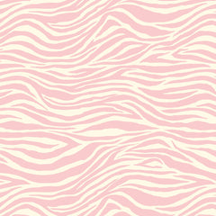 Pink and Ivory Zebra Paper