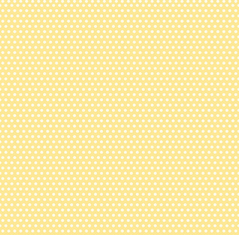 Yellow and Ivory Mini Dot Rev Paper