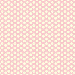 Pink and Ivory Dot Rev Paper