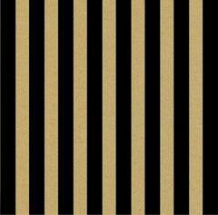 Black and Kraft Big Stripe Paper