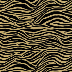 Black & Kraft Zebra Paper