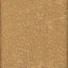 Handmade Paper - Embossed Burnished Floral