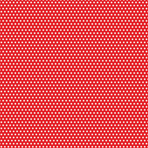 Red and White Mini Dot Rev Paper