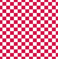 Red and White Big Check Paper