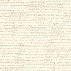 Tan and Ivory French Script Paper