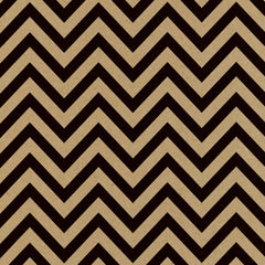 Black and Kraft Chevron Paper