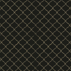 Black and Kraft Tile Reverse Paper