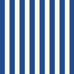 Navy and Ivory Big Stripe Paper