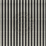 Black and Ivory French Linen Stripe Paper