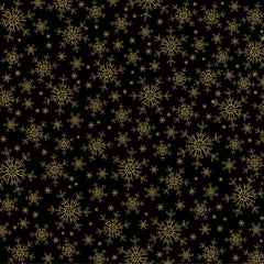 Farmhouse Christmas: Snowflake Reverse on Kraft Paper