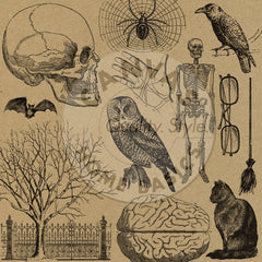 Haunt It on Kraft Paper