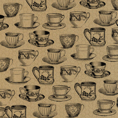 Beans and Bags: Fill the Cup on Kraft Paper